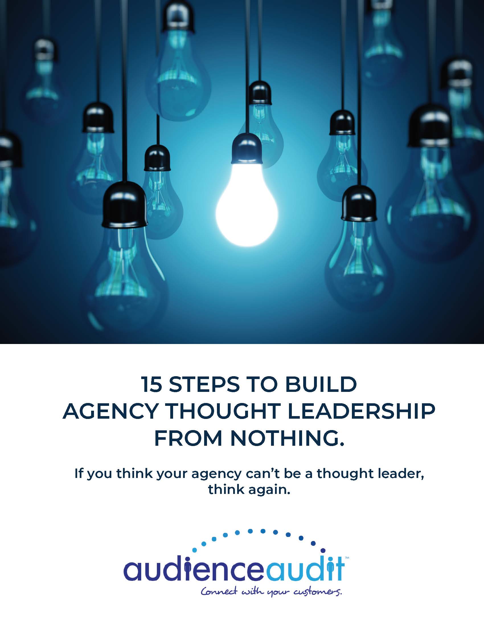 15 Steps to Build Agency Thought Leadership from Nothing COVER